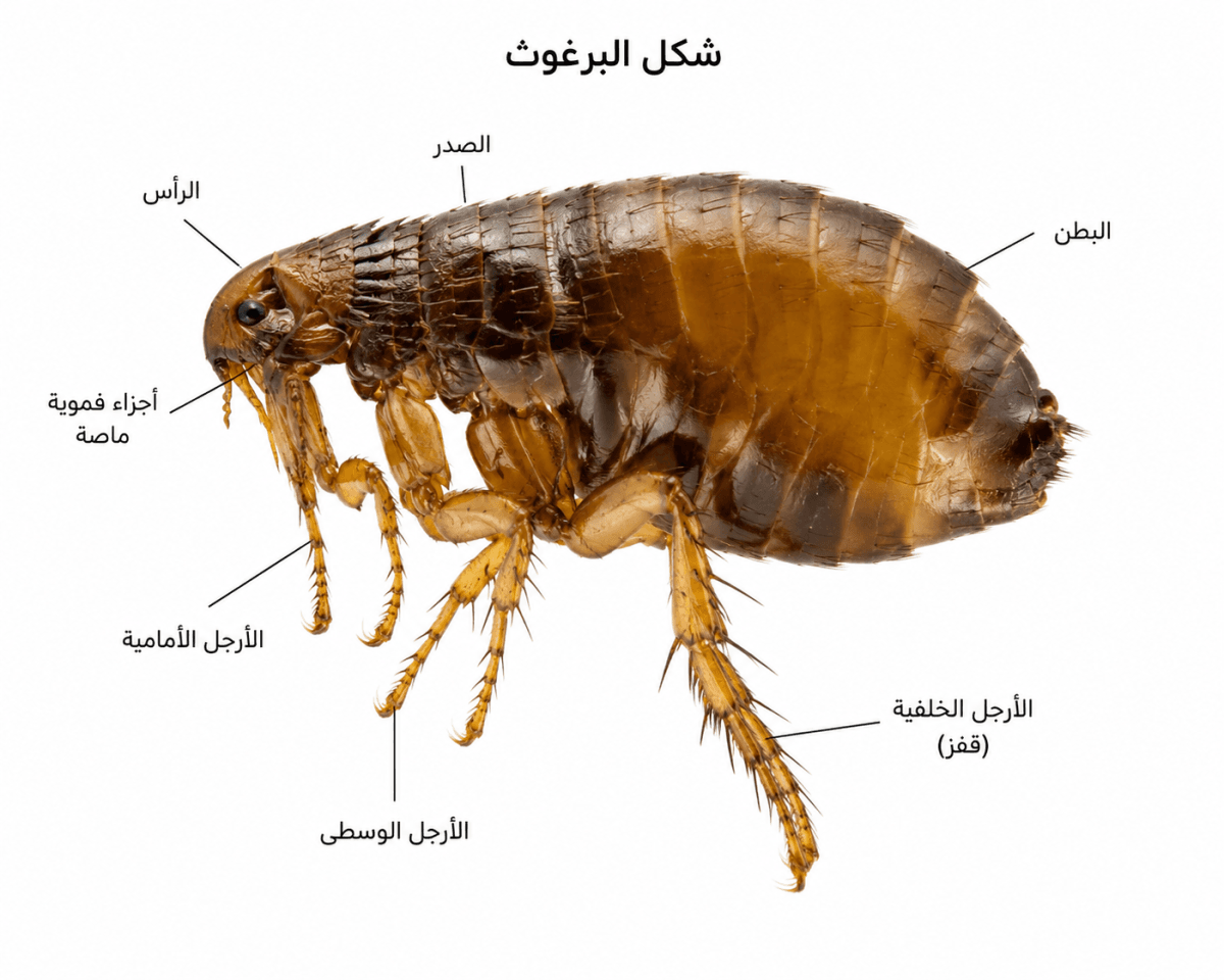 مكافحة البراغيث