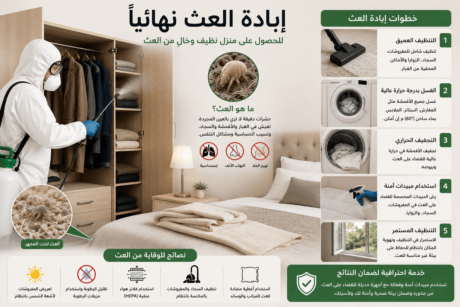 ابادة العث نهائياً