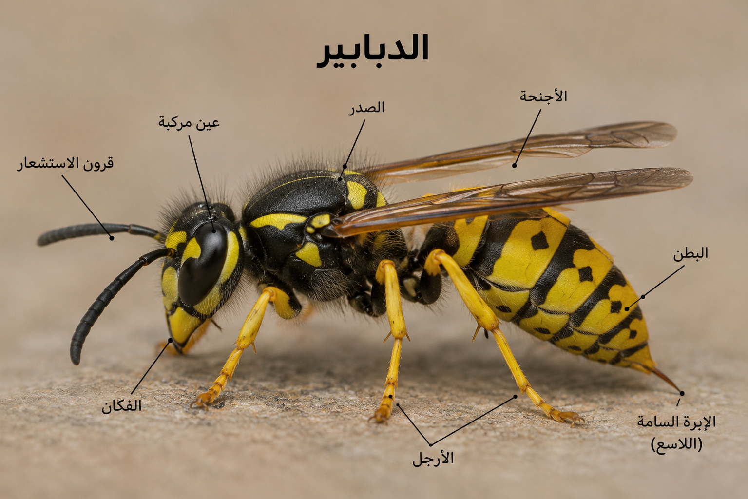 مكافحة الدبابير