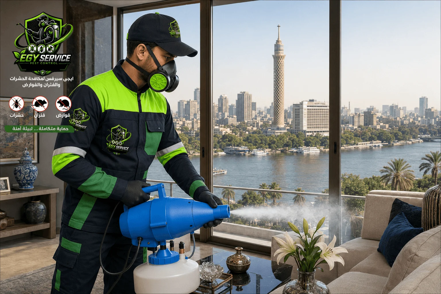 أفضل شركة مكافحة حشرات في القاهرة